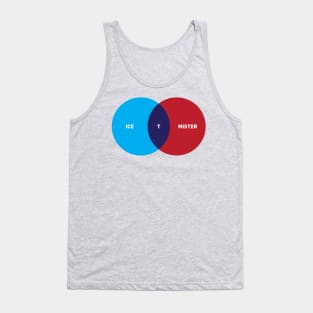 Ice T Mister T venn diagram Tank Top